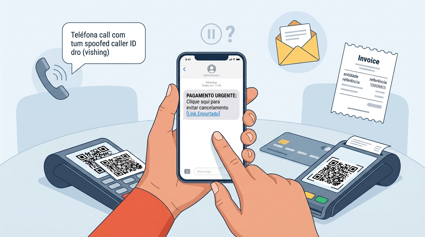 Chamada, SMS ou QR code? As cinco burlas que a banca quer que aprenda a travar