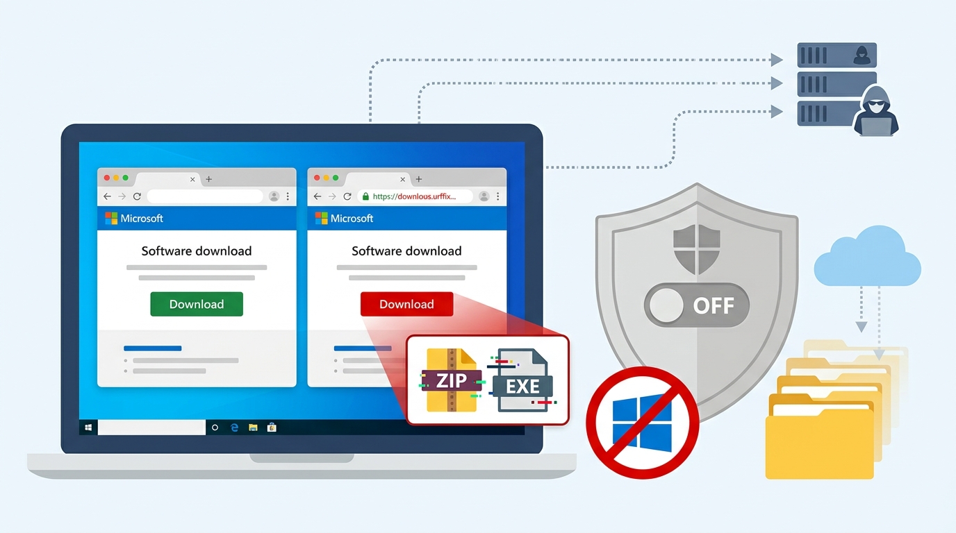Descarregou o instalador do site errado? O ataque que desliga o Windows Update