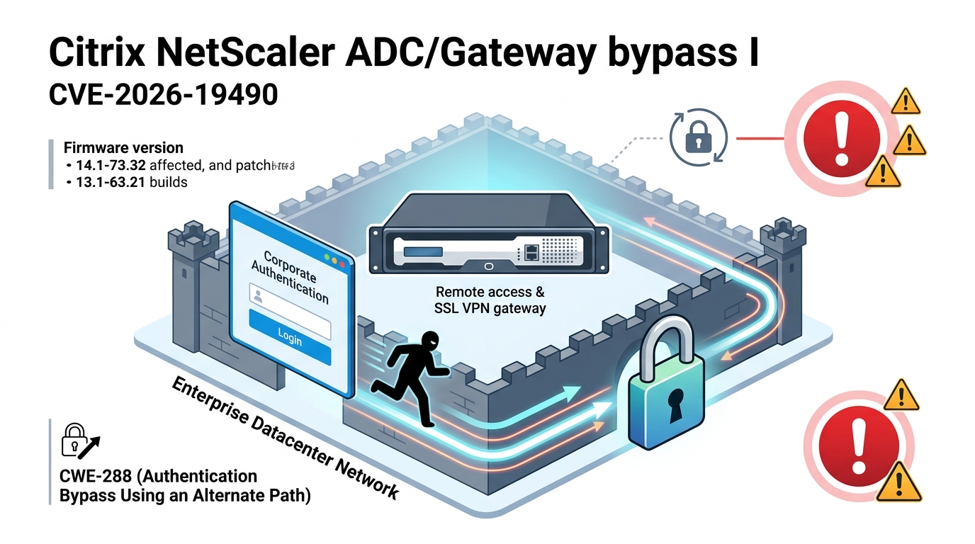 NetScaler exposta na Internet? Esta falha deixa entrar sem password nenhuma