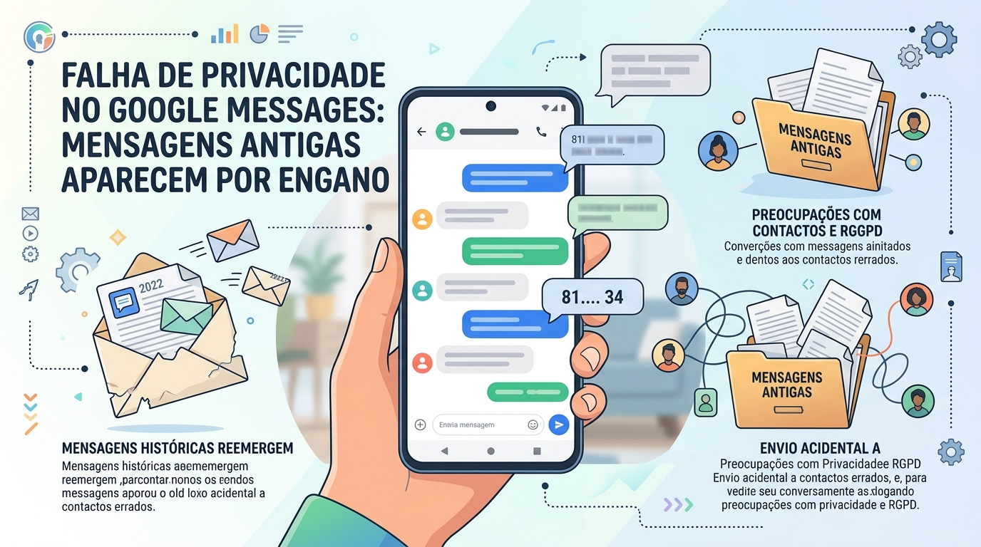 O seu telemóvel pode estar a enviar mensagens antigas à pessoa errada