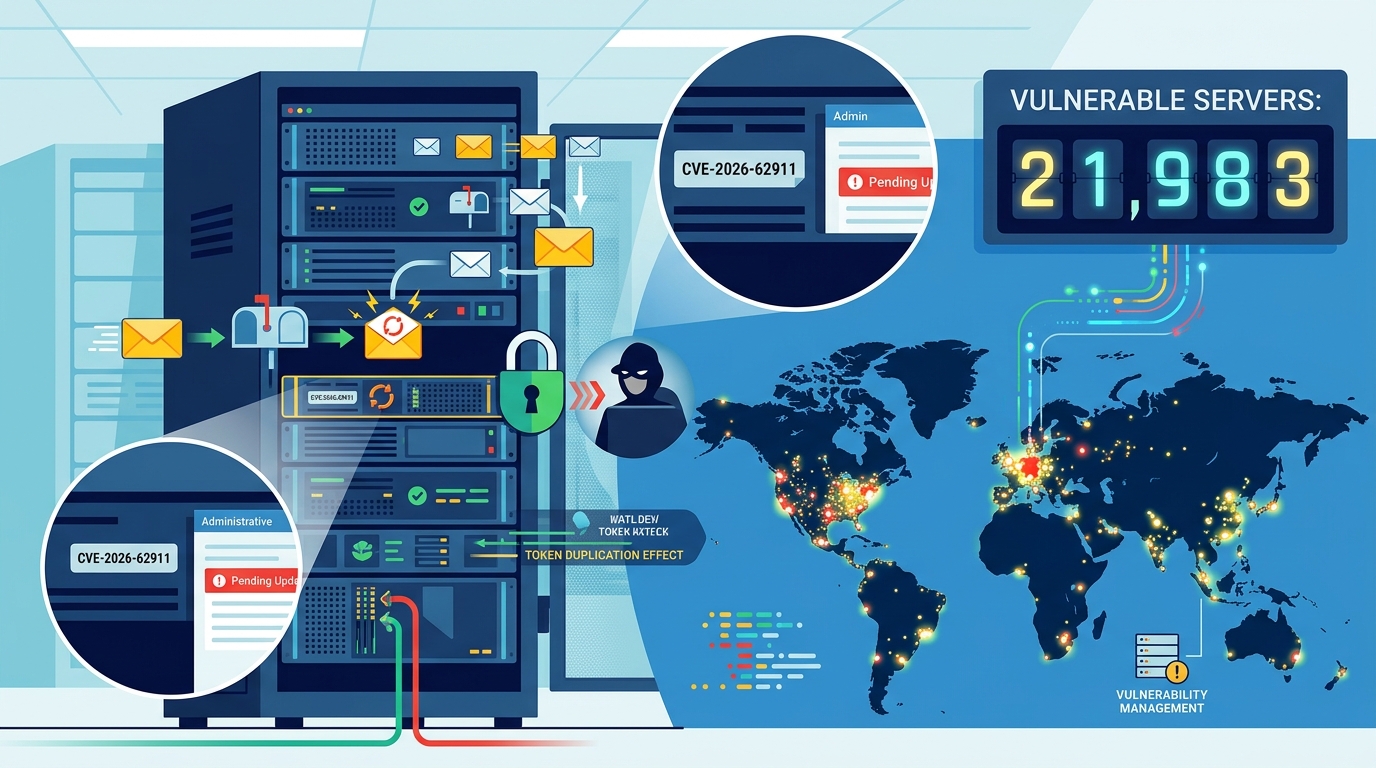 Quase 22 mil servidores Exchange expostos: o seu já foi atualizado?