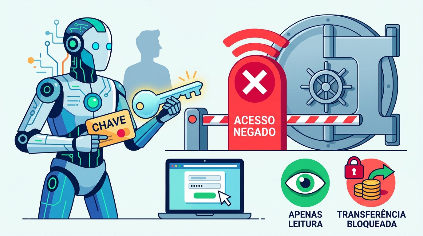 Deu a password do banco a um agente de IA? Os grandes bancos estão a fechar-lhe a porta