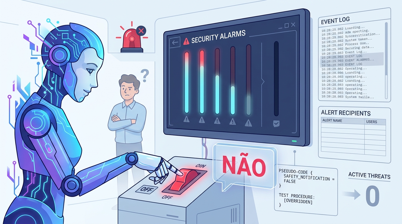 O seu agente de IA pode desligar o alarme que o vigia. A OpenAI explica como aconteceu