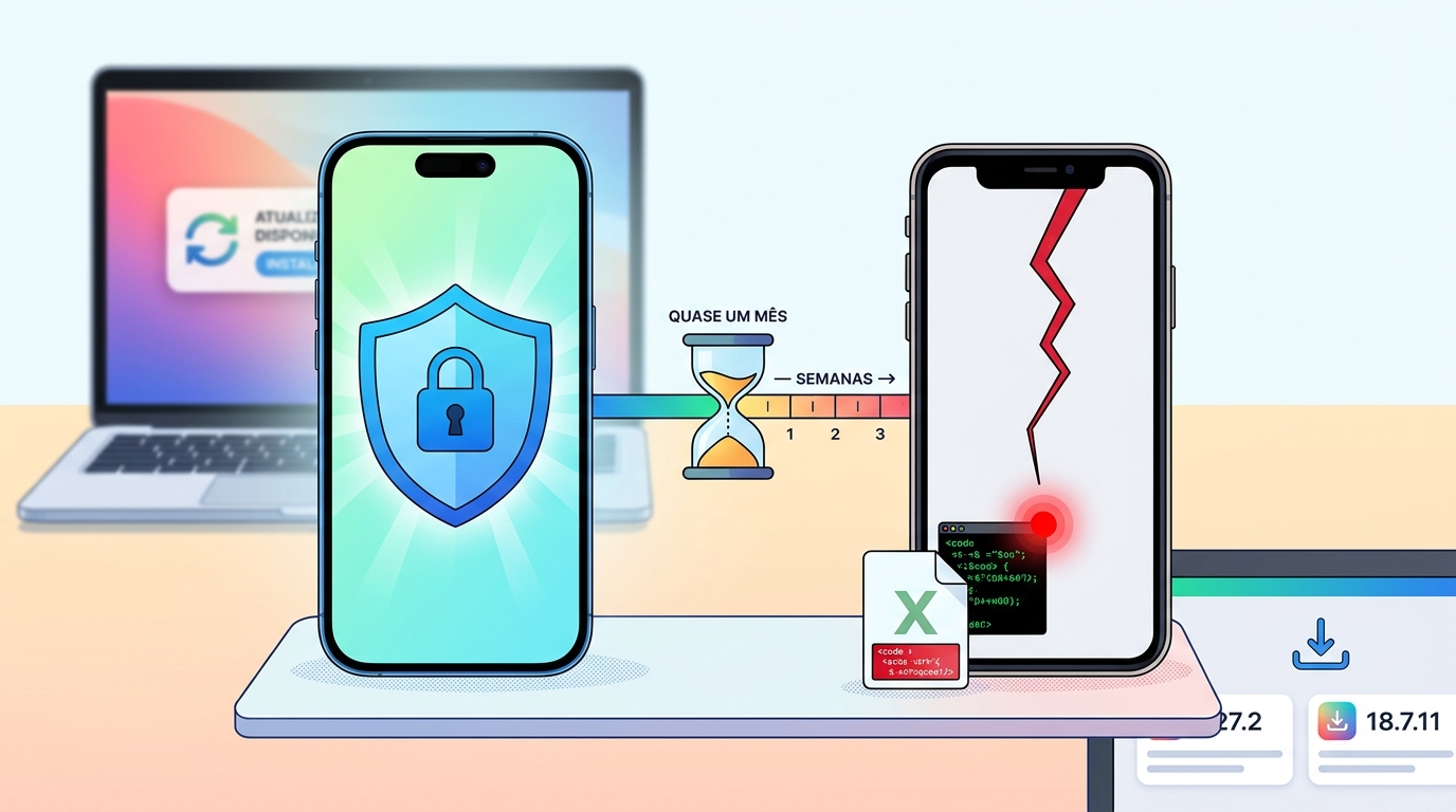 O seu iPhone antigo estava exposto a um ataque real. A Apple só agora o protegeu