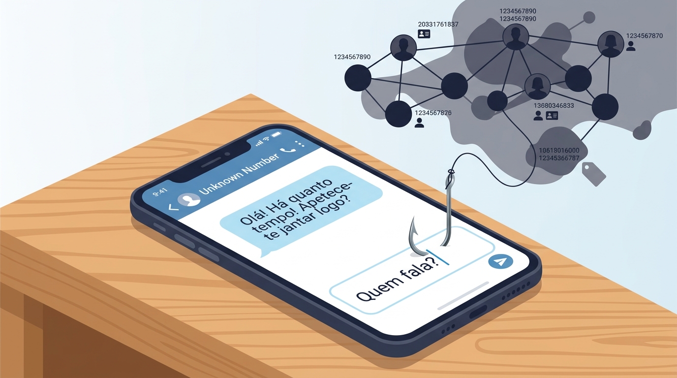Respondeu «quem fala?» a um SMS estranho? É exatamente isso que o burlão queria