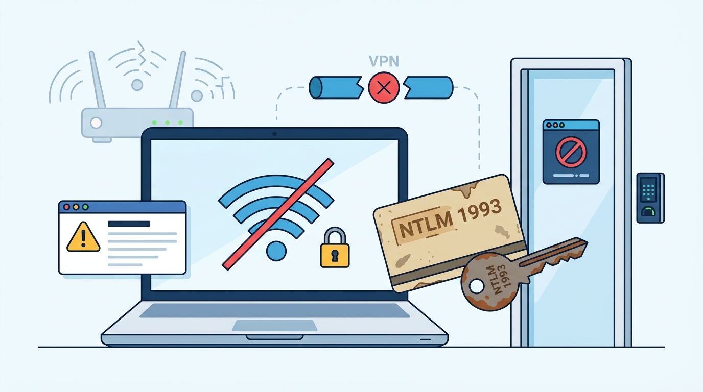 Wi-Fi ou VPN sem ligação após a atualização do Windows? O culpado tem 33 anos